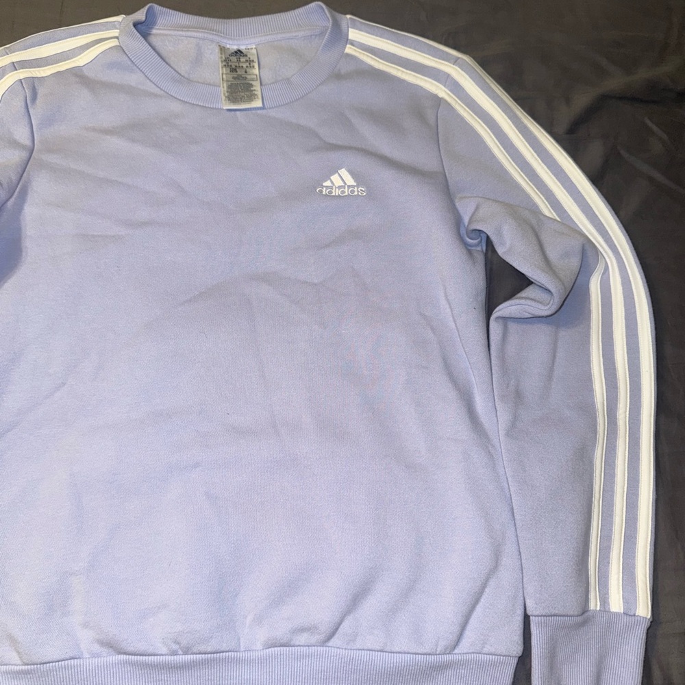 Adidas Women's Light Purple Sweater